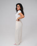 Signature Striped Linen Pants.