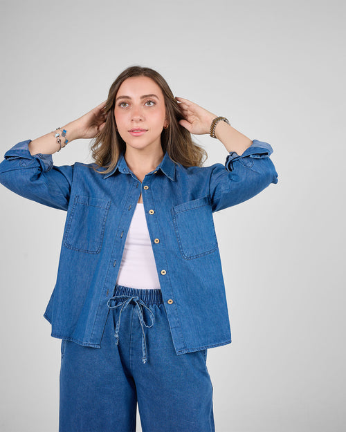 Bees Denim shirt