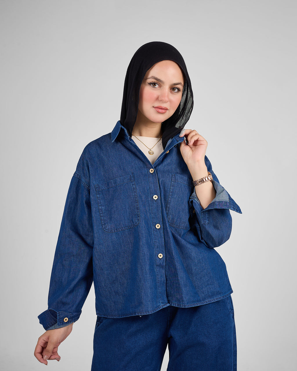 Bees Denim Shirt