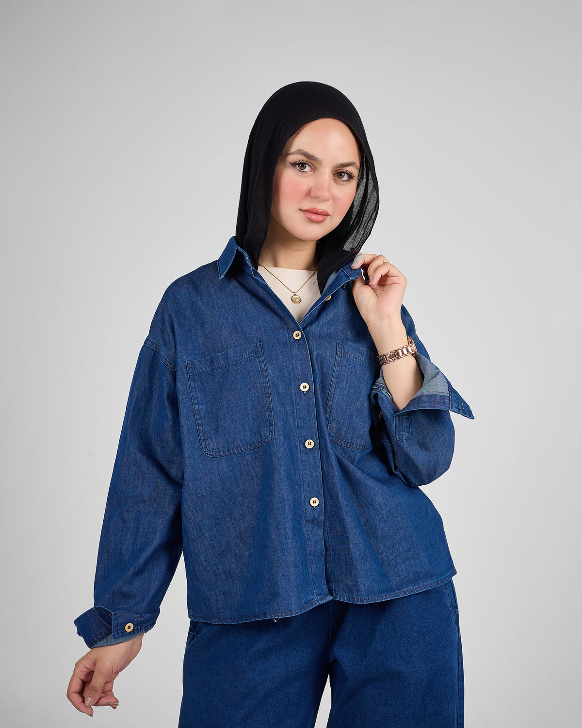 Bees Denim Shirt