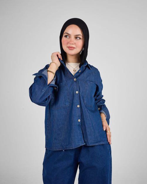 Bees Denim Shirt