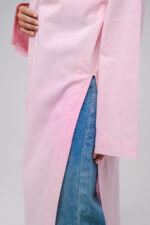 BEES Essential Cotton Poplin Shirt - Pink - Image 6